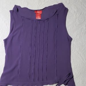 Purple blouse